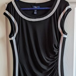 Chaps black dress